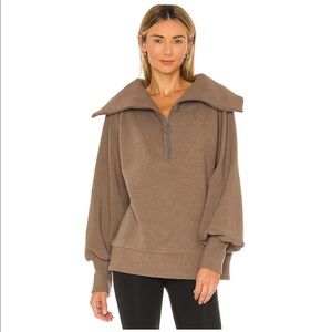 Revolve Varley Vine Pullover in Morel